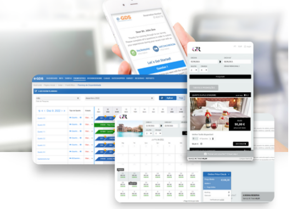 e-GDS Channel Manager Screenshot 1