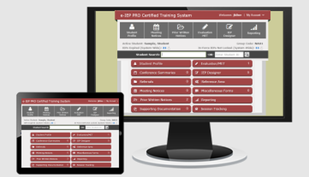 e-IEP PRO Screenshot 1