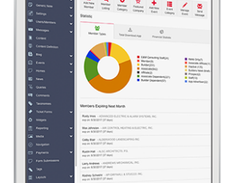 E&M Association Management Software Screenshot 1