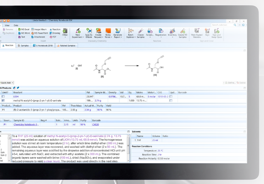 E-Notebook Screenshot 1