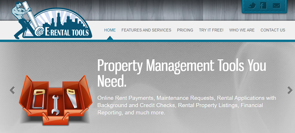 E-Rental Tools Screenshot 1