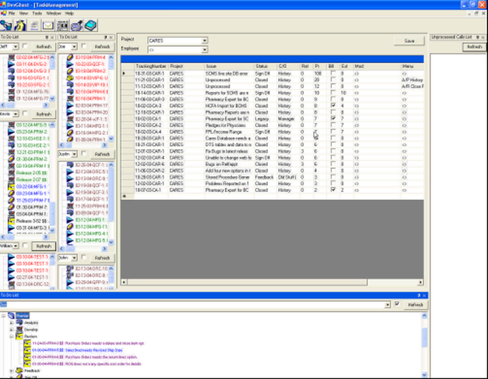E-Track Screenshot 1