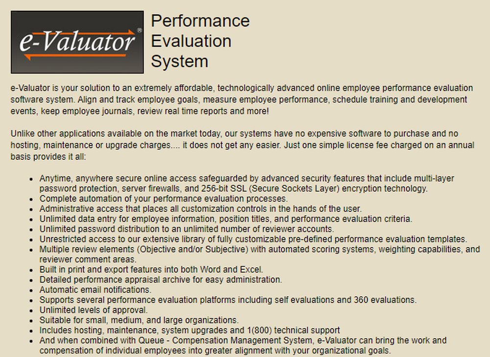 e-Valuator Screenshot 1