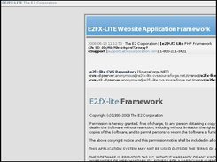 E2fx-Lite | CVS 2007-11-26 Screenshot.