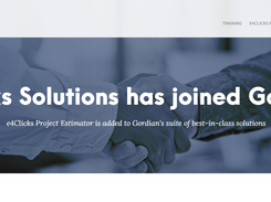 e4Clicks Project Estimator Screenshot 1