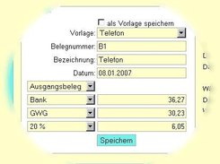 add a new voucher to the cash-bank book