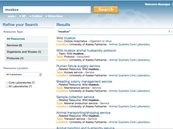 eagle-i faceted search