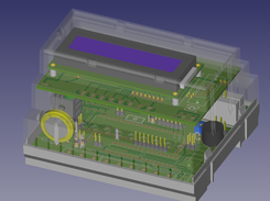  FreeCAD-PCB workbench: Universal programmable controller