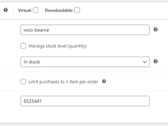 EAN, UPC and ISBN for WooCommerce Screenshot 2