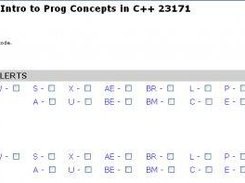 Instructor Roster View for assigning alerts