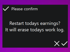 Earner - Restart todays earnings