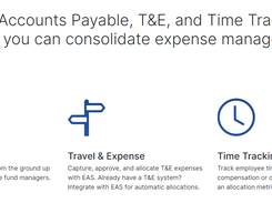 EAS Expense Allocation System Screenshot 1