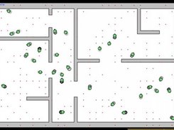 A learning scenario in 2D with artificial neural networks