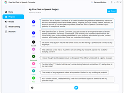 text to speech converter - preview