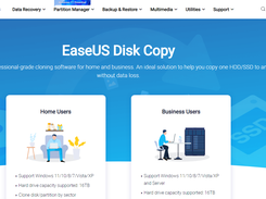 EaseUS Disk Copy Screenshot 1