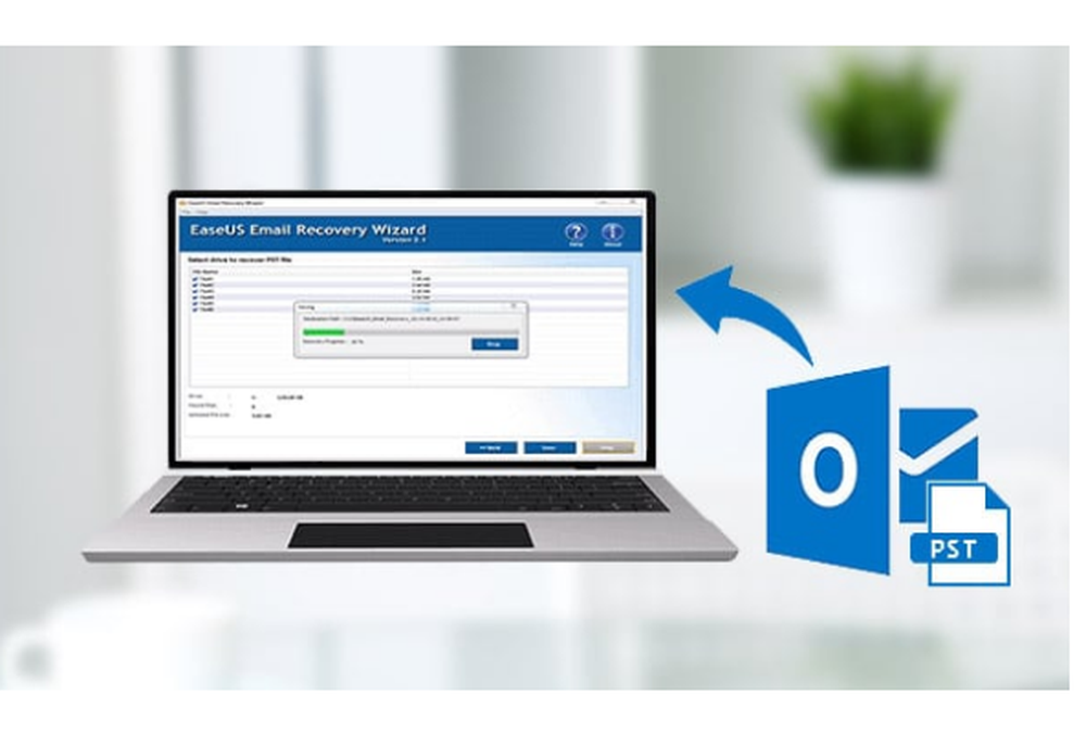 EaseUS Email Recovery Wizard Screenshot 1