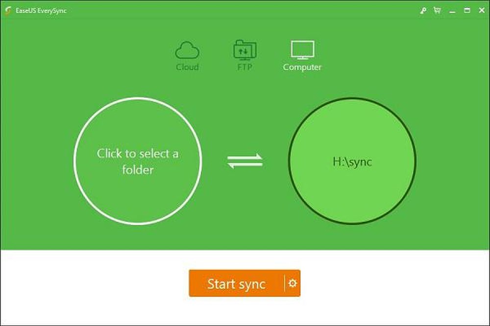 EaseUS EverySync Screenshot 1