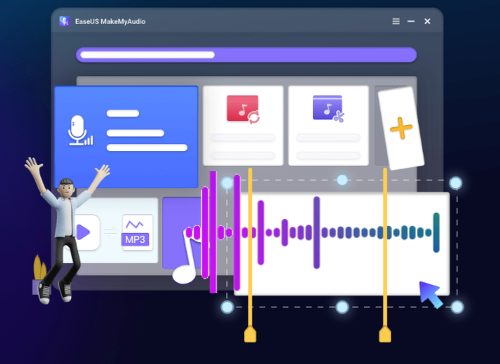 EaseUS MakeMyAudio Screenshot 1
