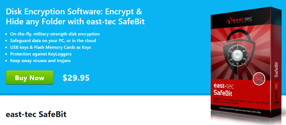 east-tec SafeBit Screenshot 1