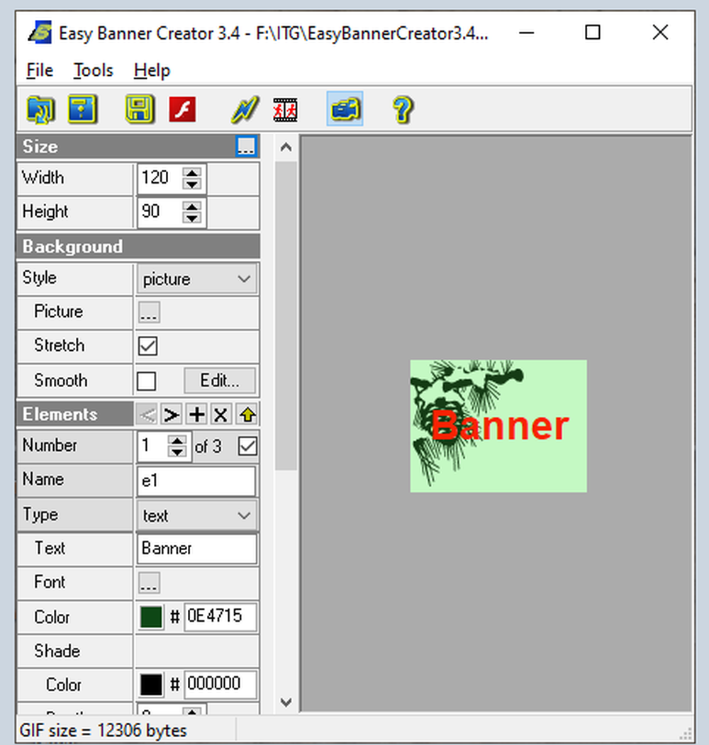 Easy Banner Creator Screenshot 1