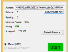 Easy CPUminer Screenshot 1