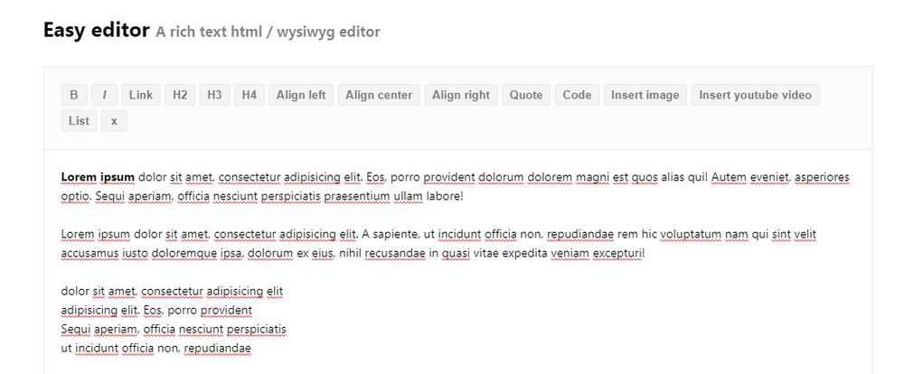 Easy Editor Screenshot 1