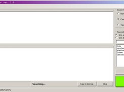 Software Easy File Finder screenshot 2 - Searching through file content