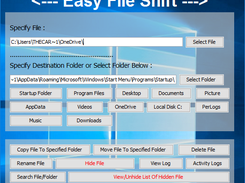 Easy File Shift Windows 10 theme