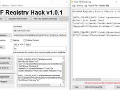 Easy File Shift Single Right click context