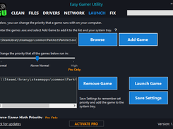 Easy Gamer Utility Screenshot 1