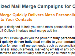 Easy Mail Merge Screenshot 1