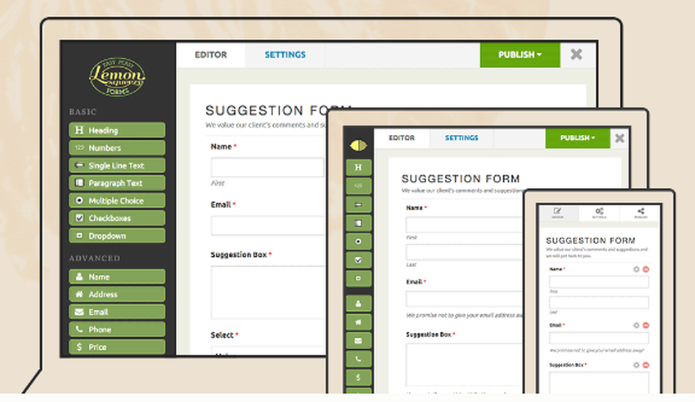 Easy Peasy Forms Screenshot 1