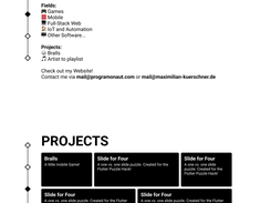 Easy Portfolio Screenshot 1