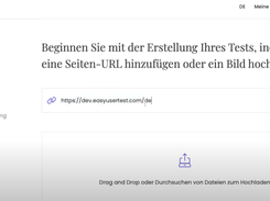 Easy User Test Screenshot 1