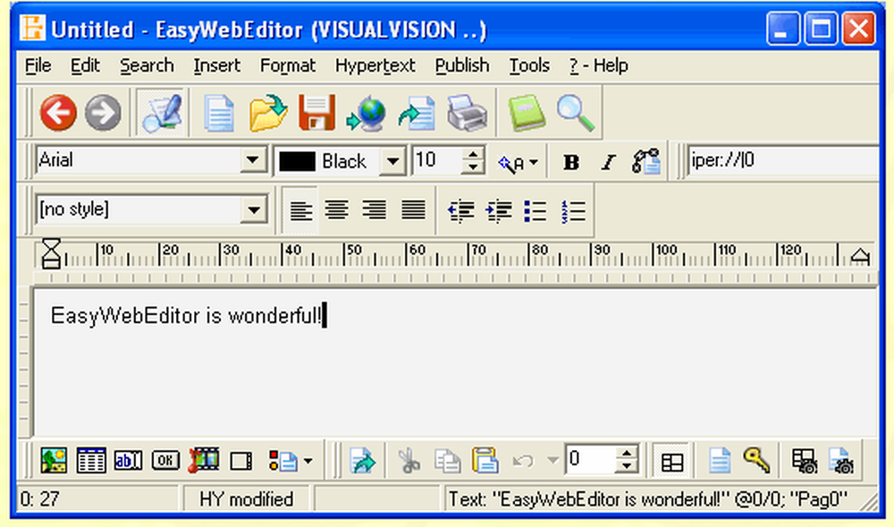 Easy Web Editor Screenshot 1