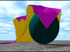 3D physics simulation.