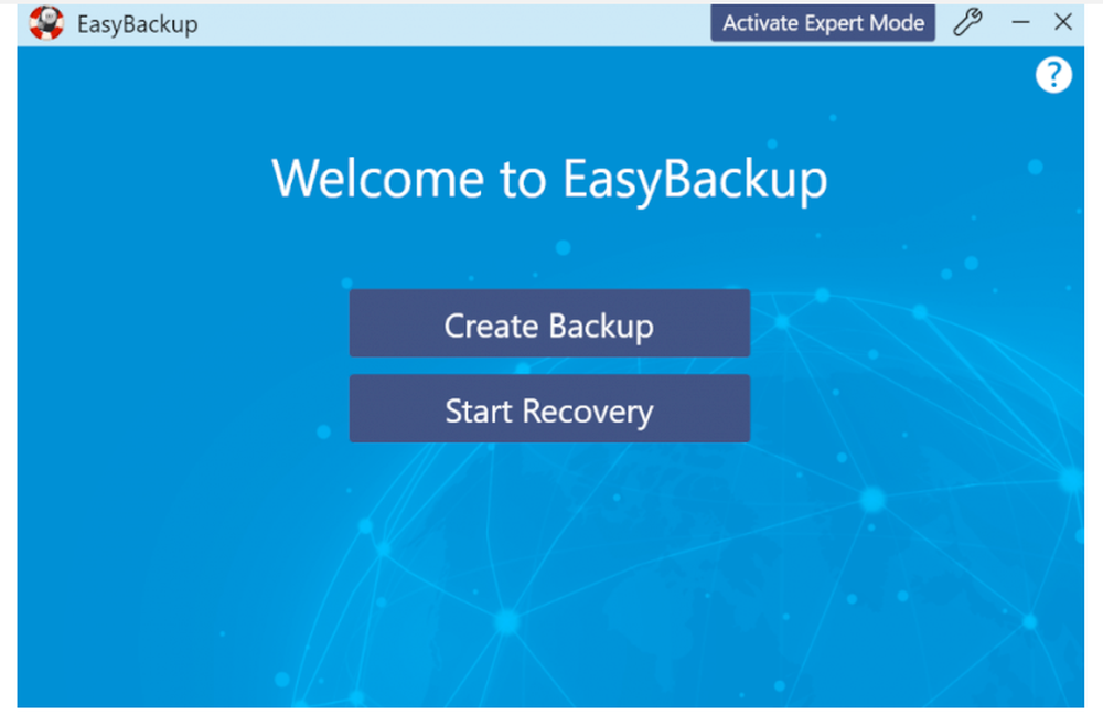EasyBackup Screenshot 1