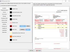 Customize Document