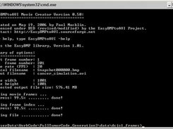 EasyBMPtoAVI Movie Creator in action!