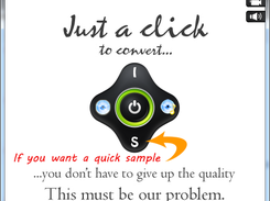 Quick sample button