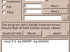 easybsetrootgui Screenshot 1