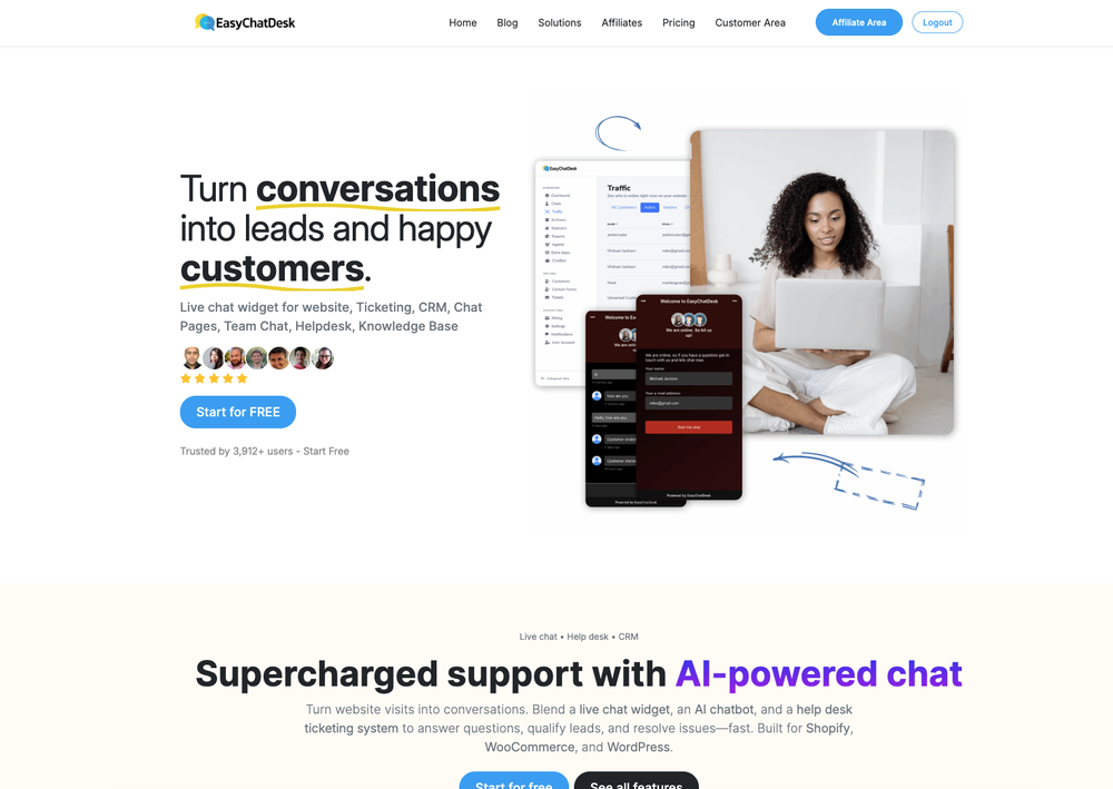 EasyChatDesk Screenshot 1