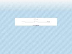 Login page