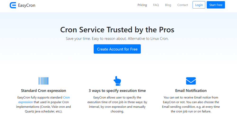 EasyCron Screenshot 1