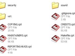 encrypted files show in explorer.