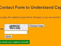Easy Javascript Captcha Screenshot