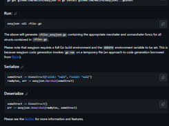 easyjson Screenshot 1
