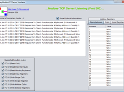 Modbus Server Simulator