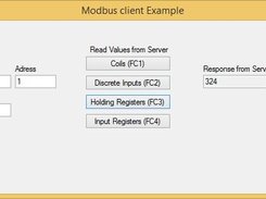 EasyModbusTCP/UDP/RTU .NET Screenshot 1