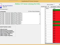 EasyModbusTCP Server Simulator .NET/JAVA Screenshot 1